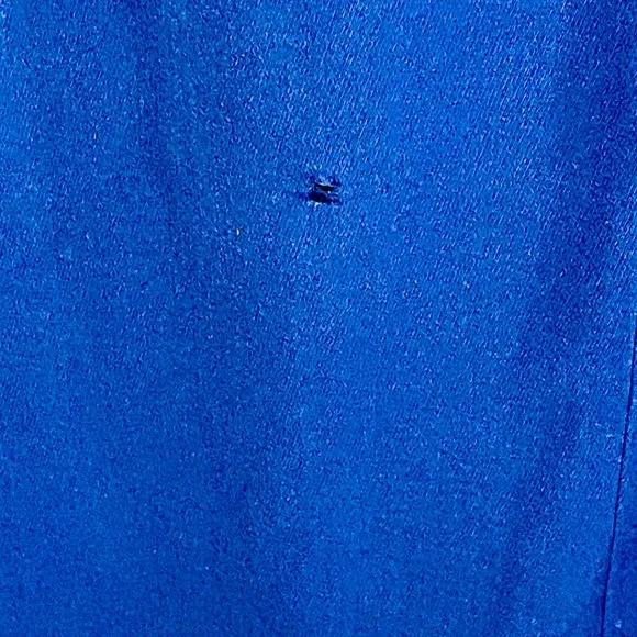 ▪️VTG▪️FORSTMANN▪️1940's 1950's 2-Piece Navy Blue Tailored Wool Skirt Suit - Picture 13 of 15